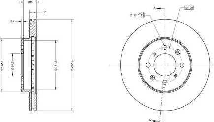 Remy RAD1116C - Disque de frein cwaw.fr