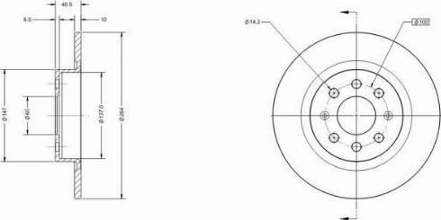 Remy RAD1113C - Disque de frein cwaw.fr