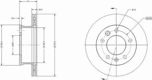 Remy RAD1137C - Disque de frein cwaw.fr