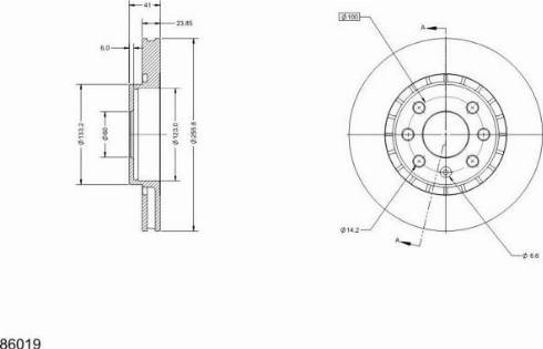 Remy RAD1175C - Disque de frein cwaw.fr