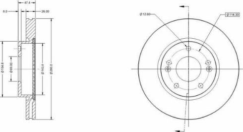 Remy RAD1176C - Disque de frein cwaw.fr