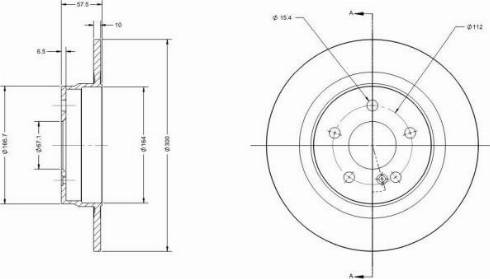 Remy RAD1173C - Disque de frein cwaw.fr