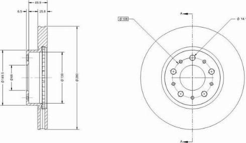 Remy RAD1892C - Disque de frein cwaw.fr