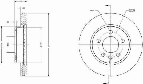 Remy RAD1862C - Disque de frein cwaw.fr