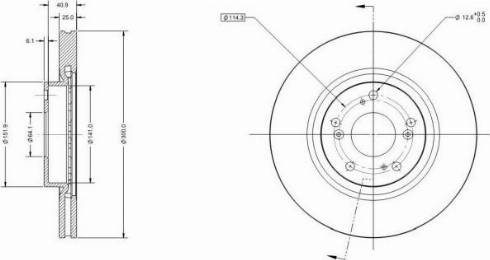 Remy RAD1805C - Disque de frein cwaw.fr