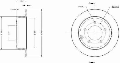 Remy RAD1802C - Disque de frein cwaw.fr