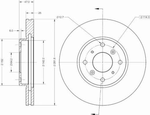 Remy RAD1833C - Disque de frein cwaw.fr