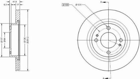 Remy RAD1822C - Disque de frein cwaw.fr