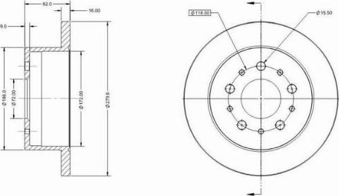 Remy RAD1316C - Disque de frein cwaw.fr