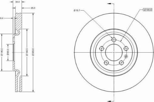 Remy RAD1310C - Disque de frein cwaw.fr