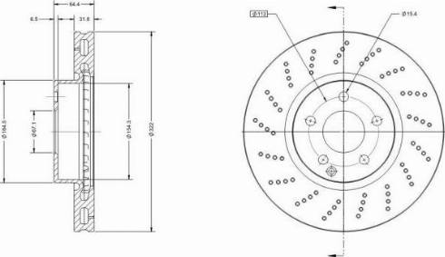 Remy RAD1330C - Disque de frein cwaw.fr