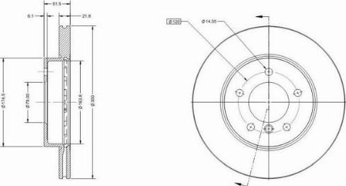 Remy RAD1323C - Disque de frein cwaw.fr