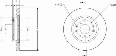 Remy RAD1376C - Disque de frein cwaw.fr