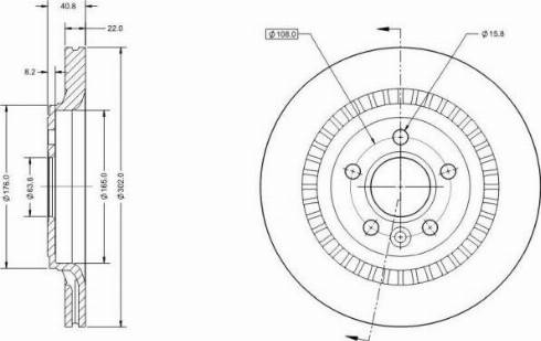 Remy RAD1371C - Disque de frein cwaw.fr