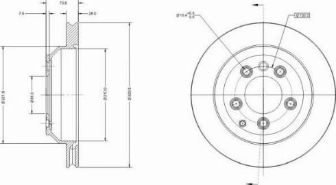 Remy RAD1266C - Disque de frein cwaw.fr