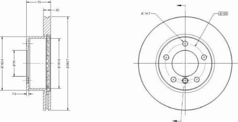 Remy RAD1206C - Disque de frein cwaw.fr