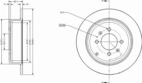 Remy RAD1218C - Disque de frein cwaw.fr