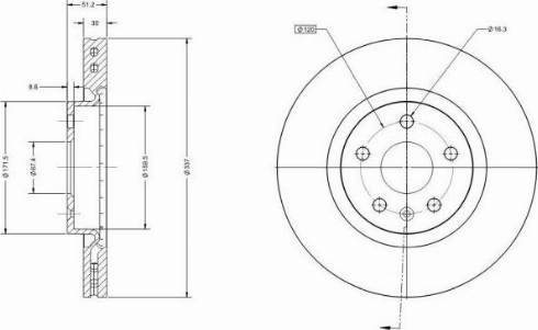 Remy RAD1234C - Disque de frein cwaw.fr