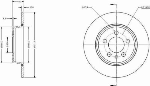 Remy RAD1235C - Disque de frein cwaw.fr