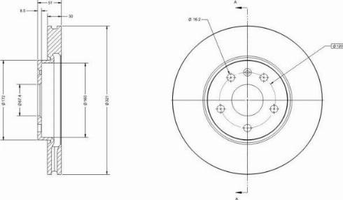 Remy RAD1230C - Disque de frein cwaw.fr