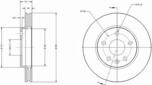 Remy RAD1231C - Disque de frein cwaw.fr