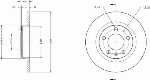 Remy RAD1233C - Disque de frein cwaw.fr