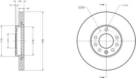 Remy RAD1220C - Disque de frein cwaw.fr