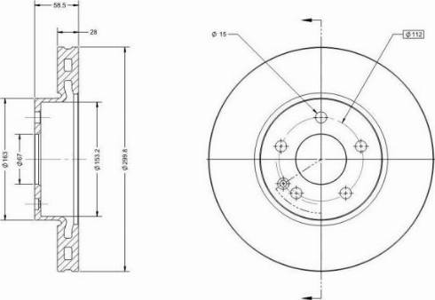 Remy RAD1221C - Disque de frein cwaw.fr