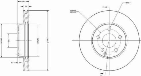 Remy RAD1279C - Disque de frein cwaw.fr