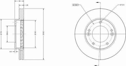 Remy RAD1799C - Disque de frein cwaw.fr