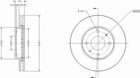 Remy RAD1790C - Disque de frein cwaw.fr