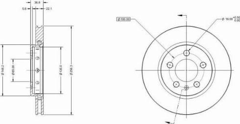 Remy RAD1791C - Disque de frein cwaw.fr