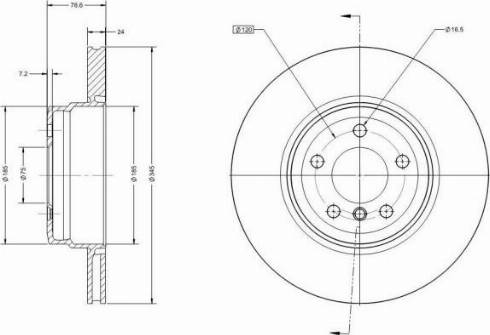 Remy RAD1744C - Disque de frein cwaw.fr