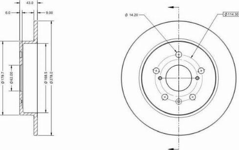 Remy RAD1750C - Disque de frein cwaw.fr