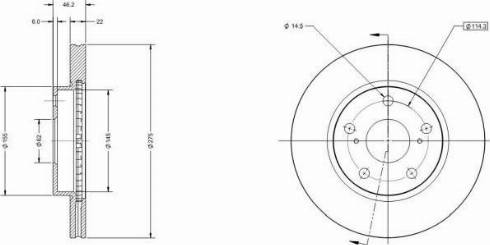 Remy RAD1751C - Disque de frein cwaw.fr