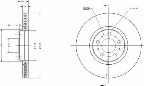 Remy RAD1763C - Disque de frein cwaw.fr