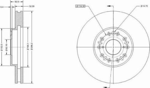 Remy RAD1719C - Disque de frein cwaw.fr