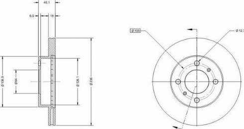 Remy RAD1715C - Disque de frein cwaw.fr