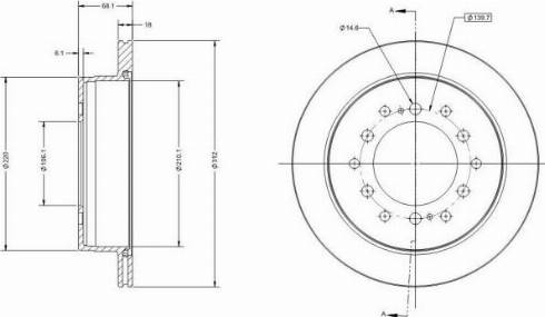 Remy RAD1730C - Disque de frein cwaw.fr