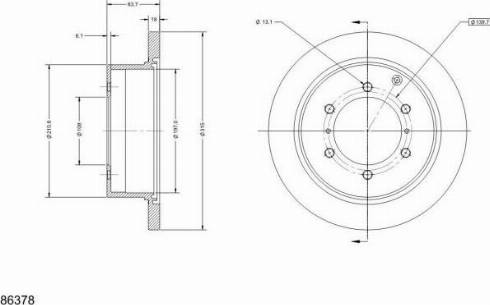 Remy RAD1721C - Disque de frein cwaw.fr