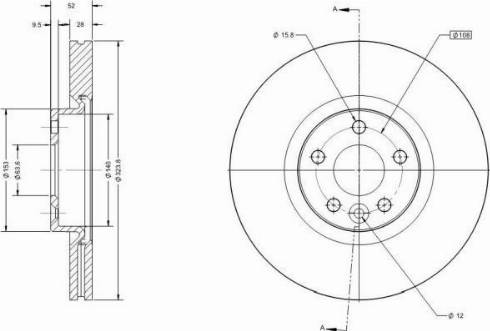 Remy RAD1722C - Disque de frein cwaw.fr