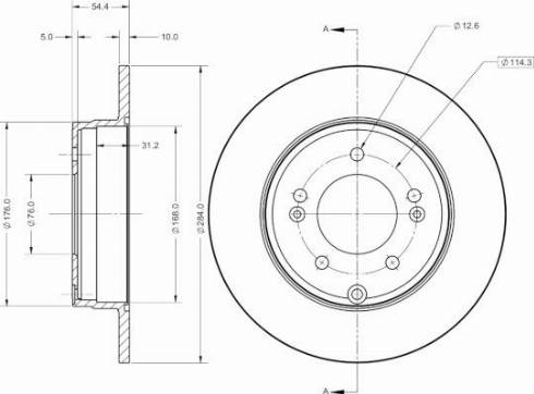 Remy RAD2425C - Disque de frein cwaw.fr