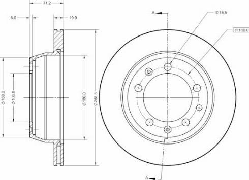 Remy RAD2553C - Disque de frein cwaw.fr