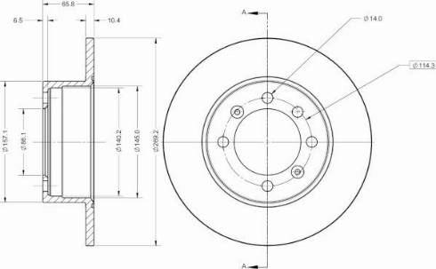 Remy RAD2552C - Disque de frein cwaw.fr