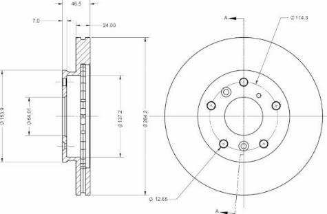 Remy RAD2500C - Disque de frein cwaw.fr