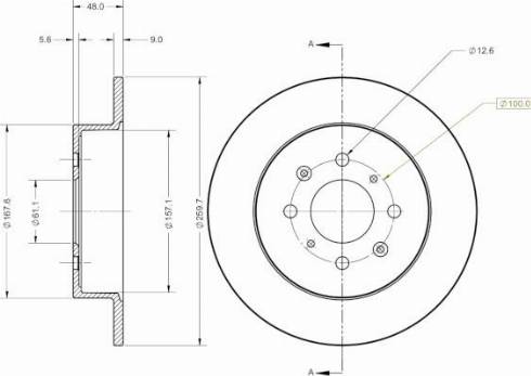 Remy RAD2514C - Disque de frein cwaw.fr