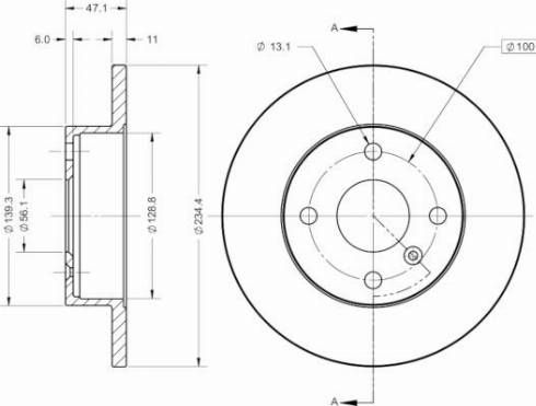 Remy RAD2669C - Disque de frein cwaw.fr