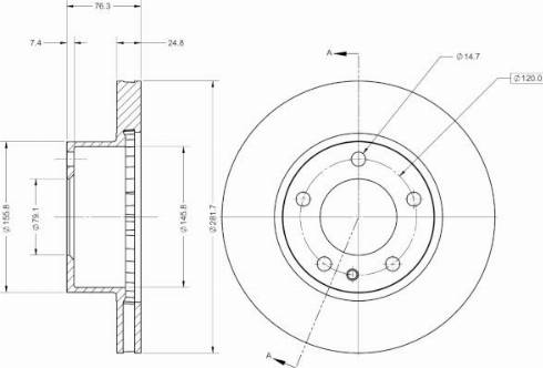 Remy RAD2660C - Disque de frein cwaw.fr