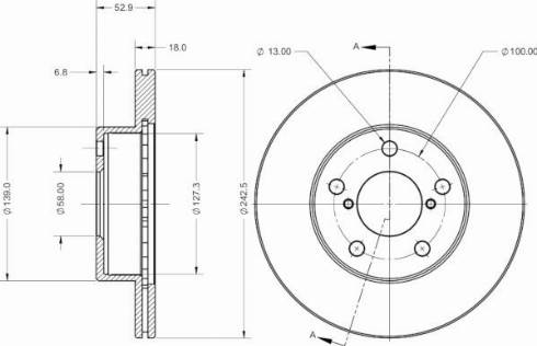 Remy RAD2602C - Disque de frein cwaw.fr