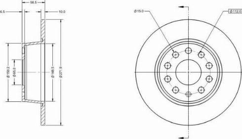 Remy RAD2673C - Disque de frein cwaw.fr